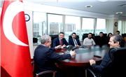 ULUSLARARASI ÖĞRENCİLERDEN REKTÖR PROF. DR. ERHAN TABAKOĞLU’NA ZİYARET
