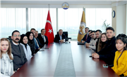 ULUSLARARASI ÖĞRENCİLERDEN REKTÖR PROF. DR. ERHAN TABAKOĞLU’NA ZİYARET