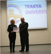 TRAKYA ÜNİVERSİTESİNDE “CUMHURİYETİMİZİN 100. YILI” KONFERANSI DÜZENLENDİ