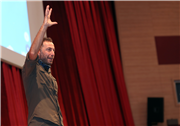 DEMİR ATLI ADAM GÜRKAN GENÇ, TRAKYA ÜNİVERSİTESİNDE ÖĞRENCİLERLE BİR ARAYA GELDİ