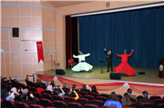 GÖNÜLLERİN SULTANI MEVLANA, TRAKYA ÜNİVERSİTESİNDE DÜZENLENEN PROGRAMLA ANILDI