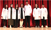 DİŞ HEKİMLİĞİ FAKÜLTESİNDE BEYAZ ÖNLÜK GİYME TÖRENİ
