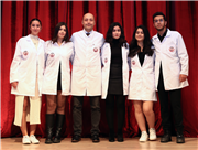 DİŞ HEKİMLİĞİ FAKÜLTESİNDE BEYAZ ÖNLÜK GİYME TÖRENİ
