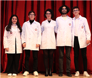 DİŞ HEKİMLİĞİ FAKÜLTESİNDE BEYAZ ÖNLÜK GİYME TÖRENİ