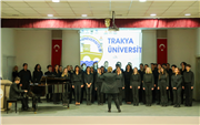 TRAKYA ÜNİVERSİTESİNDE ÖĞRETMENLER GÜNÜ COŞKUYLA KUTLANDI