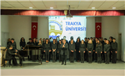 TRAKYA ÜNİVERSİTESİNDE ÖĞRETMENLER GÜNÜ COŞKUYLA KUTLANDI