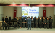 TRAKYA ÜNİVERSİTESİNDE ÖĞRETMENLER GÜNÜ COŞKUYLA KUTLANDI