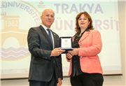 TRAKYA ÜNİVERSİTESİNDE ÖĞRETMENLER GÜNÜ COŞKUYLA KUTLANDI