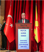 MAKEDONYA ESKİ CUMHURBAŞKANI GJORGE IVANOV´A TRAKYA ÜNİVERSİTESİNDEN FAHRİ DOKTORA