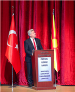 MAKEDONYA ESKİ CUMHURBAŞKANI GJORGE IVANOV´A TRAKYA ÜNİVERSİTESİNDEN FAHRİ DOKTORA