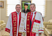 MAKEDONYA ESKİ CUMHURBAŞKANI GJORGE IVANOV´A TRAKYA ÜNİVERSİTESİNDEN FAHRİ DOKTORA