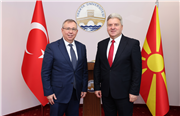 MAKEDONYA ESKİ CUMHURBAŞKANI GJORGE IVANOV´A TRAKYA ÜNİVERSİTESİNDEN FAHRİ DOKTORA