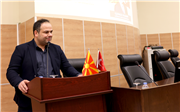 MAKEDONYA ESKİ CUMHURBAŞKANI GJORGE IVANOV ULUSLARARASI ÖĞRENCİLERLE BİR ARAYA GELDİ