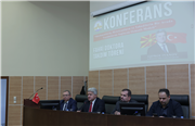 MAKEDONYA ESKİ CUMHURBAŞKANI GJORGE IVANOV ULUSLARARASI ÖĞRENCİLERLE BİR ARAYA GELDİ