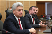 MAKEDONYA ESKİ CUMHURBAŞKANI GJORGE IVANOV ULUSLARARASI ÖĞRENCİLERLE BİR ARAYA GELDİ