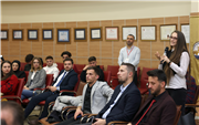 MAKEDONYA ESKİ CUMHURBAŞKANI GJORGE IVANOV ULUSLARARASI ÖĞRENCİLERLE BİR ARAYA GELDİ