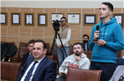 MAKEDONYA ESKİ CUMHURBAŞKANI GJORGE IVANOV ULUSLARARASI ÖĞRENCİLERLE BİR ARAYA GELDİ
