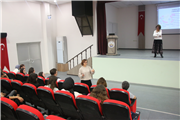 EĞİTİM FAKÜLTESİ TARAFINDAN “CUMHURİYETİMİZİN YÜZÜNCÜ YILINDA TÜRKİYE’DE KADIN: TOPLUMSAL CİNSİYET VE MEDYA" ADLI SÖYLEŞİ GERÇEKLEŞTİRİLDİ