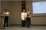 EĞİTİM FAKÜLTESİ TARAFINDAN “CUMHURİYETİMİZİN YÜZÜNCÜ YILINDA TÜRKİYE’DE KADIN: TOPLUMSAL CİNSİYET VE MEDYA" ADLI SÖYLEŞİ GERÇEKLEŞTİRİLDİ