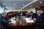 BALKAN ÜNİVERSİTELER BİRLİĞİ YÖNETİM KURULU TOPLANTISI TRAKYA ÜNİVERSİTESİ EV SAHİPLİĞİNDE GERÇEKLEŞTİRİLDİ