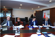 BALKAN ÜNİVERSİTELER BİRLİĞİ YÖNETİM KURULU TOPLANTISI TRAKYA ÜNİVERSİTESİ EV SAHİPLİĞİNDE GERÇEKLEŞTİRİLDİ