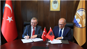 TRAKYA ÜNİVERSİTESİ VE TİRAN ÜNİVERSİTESİ ARASINDA İKİLİ İŞ BİRLİĞİ ANLAŞMASI İMZALANDI