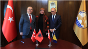 TRAKYA ÜNİVERSİTESİ VE TİRAN ÜNİVERSİTESİ ARASINDA İKİLİ İŞ BİRLİĞİ ANLAŞMASI İMZALANDI