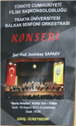 BALKAN SENFONİ ORKESTRASI BULGARİSTAN’DA KONSERLER VERDİ