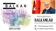 1. ULUSLARARASI BALKAN SEMPOZYUMU