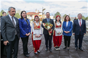 SANAYİ VE TEKNOLOJİ BAKANI MEHMET FATİH KACIR VE MİLLİ GURURUMUZ İLK TÜRK ASTRONOTU ALPER GEZERAVCI, TRAKYA ÜNİVERSİTESİ ÖĞRENCİLERİ İLE BİR ARAYA GELDİ