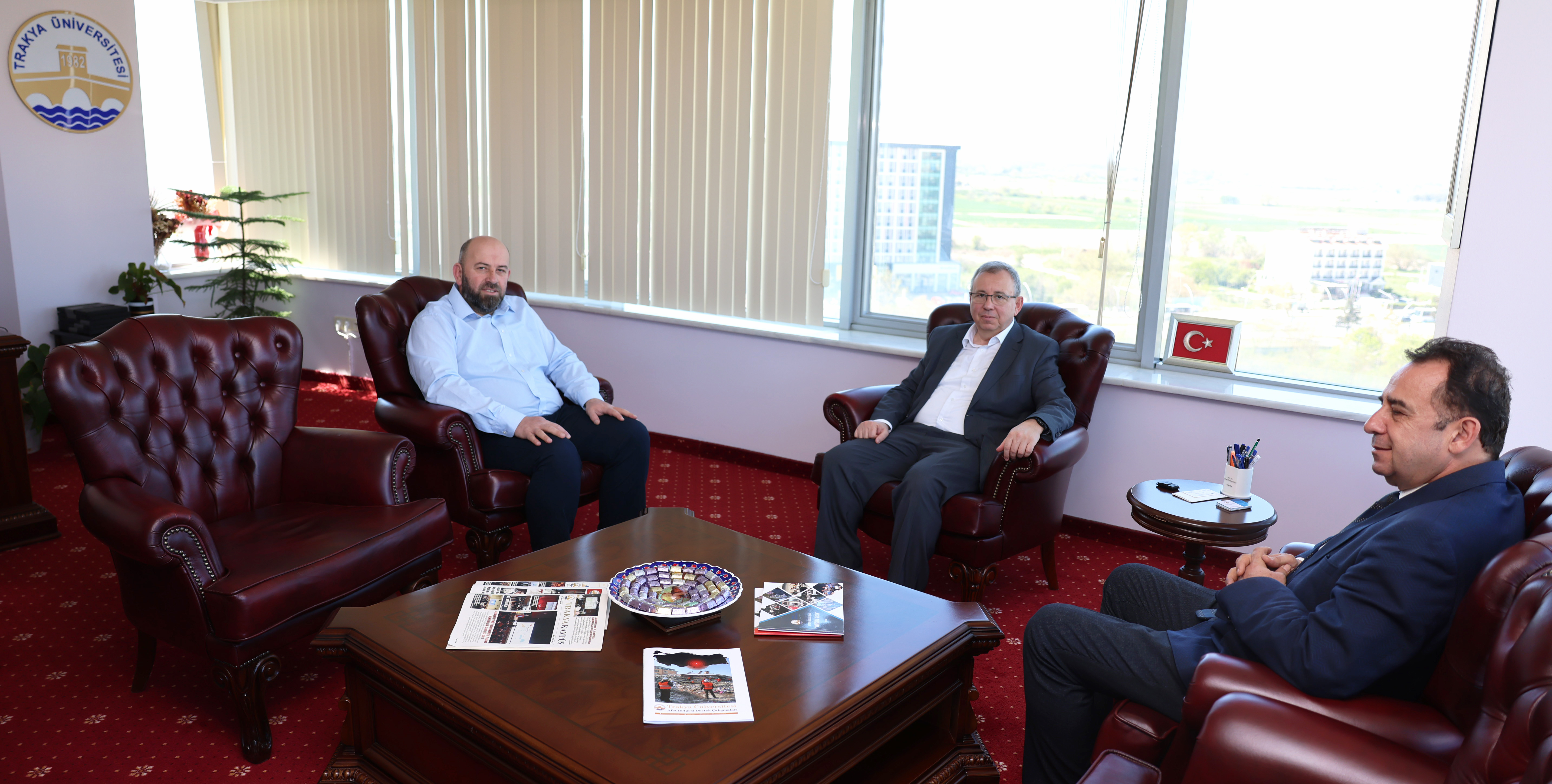 KARADAĞ BAŞ MÜFTÜSÜ RİFAT FEYZİÇ'TEN ZİYARET
