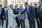 DİYANET İŞLERİ BAŞKANI PROF. DR. ALİ ERBAŞ, TRAKYA ÜNİVERSİTESİ CAMİİ İNŞAATINI İNCELEDİ