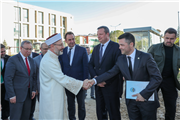 DİYANET İŞLERİ BAŞKANI PROF. DR. ALİ ERBAŞ, TRAKYA ÜNİVERSİTESİ CAMİİ İNŞAATINI İNCELEDİ