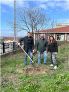 EDİRNE TEKNİK BİLİMLER MESLEK YÜKSEKOKULU’NDA FİDANLAR TOPRAKLA BULUŞTU