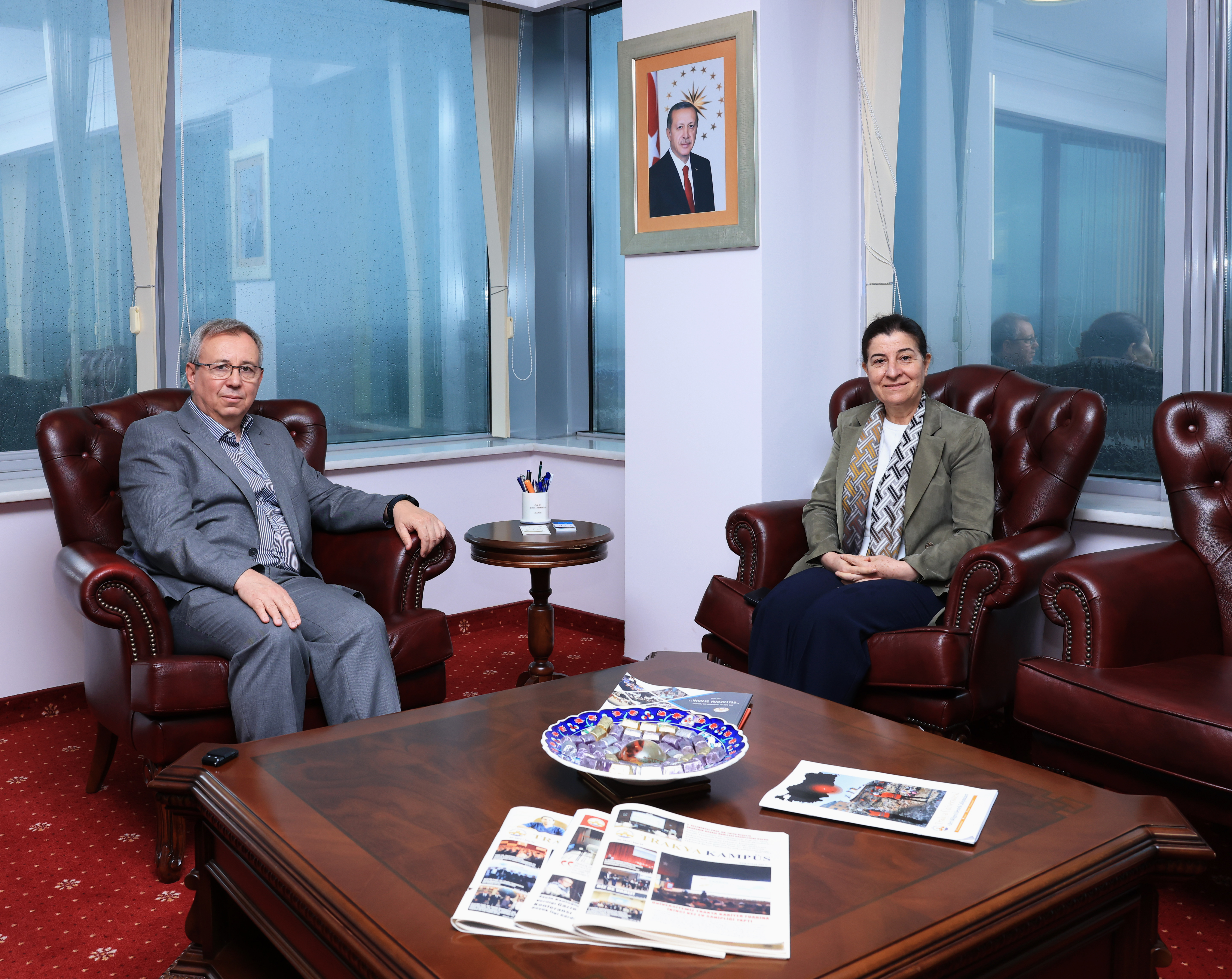 EDİRNE AK PARTİ MİLLETVEKİLİ FATMA AKSAL’DAN ZİYARET
