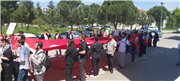 İSRAİL’İN GAZZE’YE YÖNELİK SALDIRILARI PROTESTO EDİLDİ