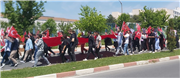 İSRAİL’İN GAZZE’YE YÖNELİK SALDIRILARI PROTESTO EDİLDİ