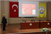 PROF. DR. SAKİNE ERUZ, MÜTERCİM TERCÜMANLIK BÖLÜMÜ ÖĞRENCİLERİ İLE BİR ARAYA GELDİ