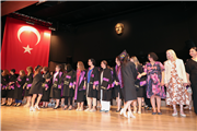 SAĞLIK BİLİMLERİ FAKÜLTESİNDE MEZUNİYET COŞKUSU YAŞANDI