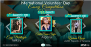 TRAKYA ÜNİVERSİTESİ YÜKSEK LİSANS ÖĞRENCİSİ EZGİ MERTOĞLU, VOLUNTEER DAY ESSAY COMPETİTİON YARIŞMASINDA İKİNCİLİK ÖDÜLÜ ALDI