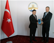 KAZAKİSTAN CUMHURİYETİ İSTANBUL BAŞKONSOLOSU NURİDDİN AMANKUL’DAN ZİYARET