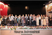 EDİRNE SOSYAL BİLİMLER YÜKSEKOKULUNDA MEZUNİYET COŞKUSU YAŞANDI