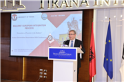 BALKAN ÜNİVERSİTELER BİRLİĞİ, TİRAN ÜNİVERSİTESİ EV SAHİPLİĞİNDE BÜYÜK BİR TÖRENLE AÇILDI