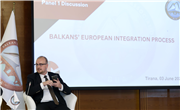 BALKAN ÜNİVERSİTELER BİRLİĞİNİN 8. GENEL KURUL TOPLANTISI KAPSAMINDA “BALKANLAR'IN AVRUPA ENTEGRASYON SÜRECİ” PANELİ DÜZENLENDİ