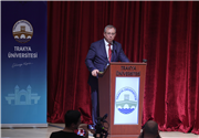TÜRKİYE VE ROMANYA BÜYÜKELÇİLERİ TRAKYA ÜNİVERSİTESİNDE BULUŞTU