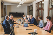 TRAKYA ÜNİVERSİTESİ REKTÖRÜ PROF. DR. ERHAN TABAKOĞLU VE BERABERİNDEKİ HEYETTEN BADEN-WUERTTEMBERG COOPERATIVE STATE ÜNİVERSİTESİ- LÖRRACH (DHBW) ZİYARETİ