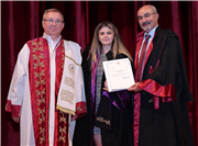 GÖREVDE YÜKSELEN VE YENİ ATANAN AKADEMİK PERSONELLER BELGELERİNİ ALDI
