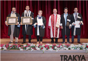 GÖREVDE YÜKSELEN VE YENİ ATANAN AKADEMİK PERSONELLER BELGELERİNİ ALDI