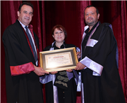 GÖREVDE YÜKSELEN VE YENİ ATANAN AKADEMİK PERSONELLER BELGELERİNİ ALDI