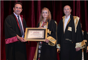 GÖREVDE YÜKSELEN VE YENİ ATANAN AKADEMİK PERSONELLER BELGELERİNİ ALDI